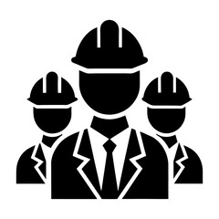  Construction Engineers Icon | Team of Architects & Workers