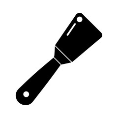 Putty Knife Vector Icon 