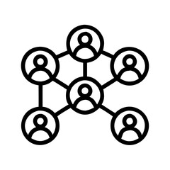 Social Network Icon Vector Illustration