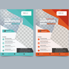 Modern Business flyer corporate presentation Magazine Annual Report portfolio infographic brochure event cover presentation which edible template design set for the marketing.