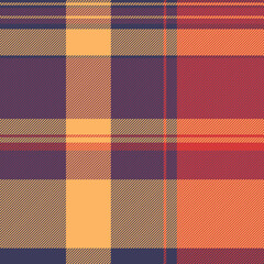 Warm autumnal plaid pattern.  Perfect for fall fashion, textile design, or seasonal branding.  This rich, textured image evokes feelings of comfort and coziness.