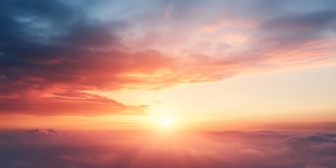 neutral sunrise mist delicate fade soft