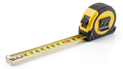 Yellow and Black Tape Measure