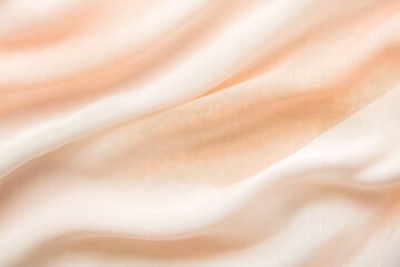 Obraz premium pastel waves flowing soft beige mist