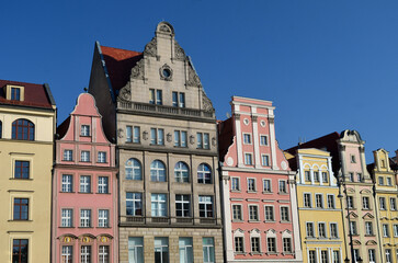Fototapeta premium View on Wroclaw Old Town. Poland 