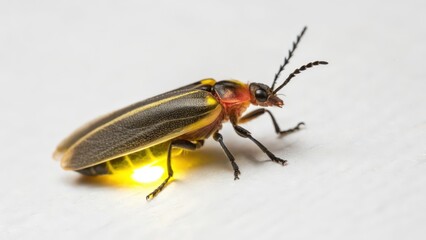 Firefly with Glowing Abdomen