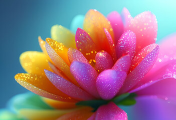 Fototapeta premium Beautiful background with flower, wallpaper