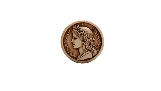 virgin on a transparent background. zodiac sign virgo