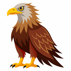 Obraz premium Eagle illustration in vibrant colors