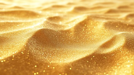 Golden Glitter Texture