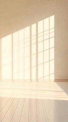 Sunlit Room Interior Illustration