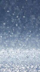 Obraz premium Abstract Water Droplets Falling Background Image