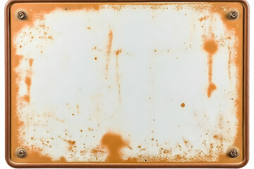 Rusty Metal Sign Background Texture