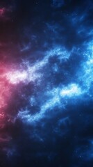 Naklejka premium dark blue red foggy background with soft glow