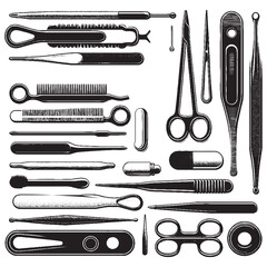 set of different tools
