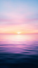 Obraz premium deep blue violet glow fading into mist