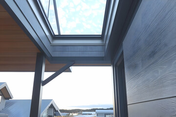 Skylight View Modern Architecture Photo