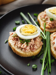 Canned Tuna Toast A Healthy Gourmet Snack