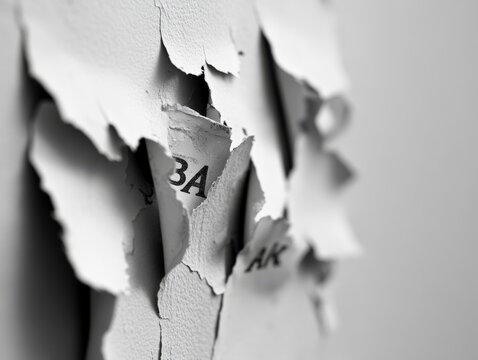 peeling paint with exposed text 3a