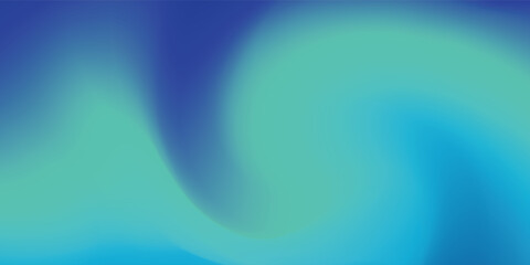 Blue-green gradient studio room, abstract background pattern, walls and floor reflect neon lights, dark tones and feel speed of digital technology connected blue-green background. vector