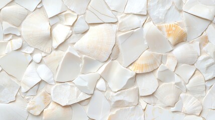 Abstract white stone texture with uneven shapes and natural pattern. Ideal for backgrounds and design projects.