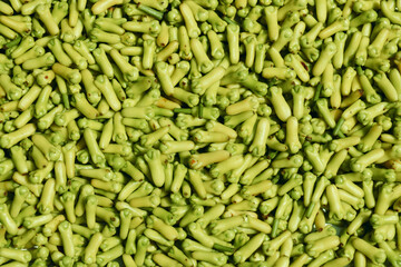green cloves background image