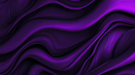 Obraz premium Abstract purple wavy design