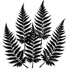 Plants & Flowers Silhouette Vector Illustrations