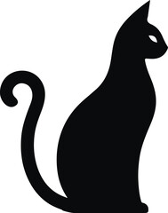 cat vector silhouettes