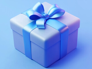 blue gift box