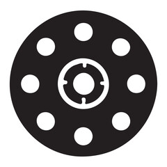 Film Reel with Multiple Holes is Great for Filmmaking