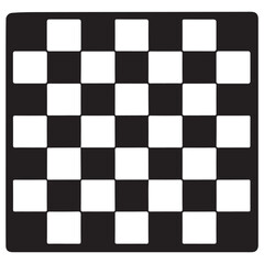 Fototapeta premium Black and White Checkerboard Pattern Background Image For Chess Games