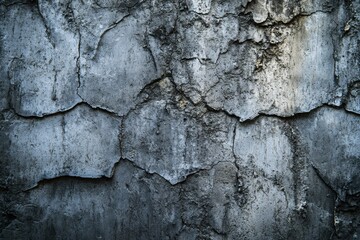 Obraz premium Cracked and Weathered Concrete Wall Texture for Background Use
