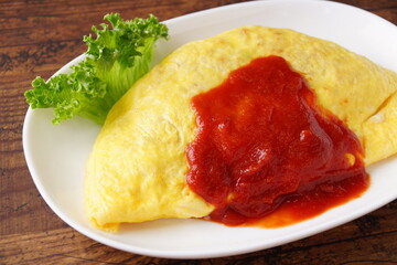 ケチャップオムライス