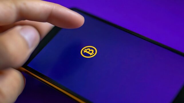 Pi Network on phone screen 