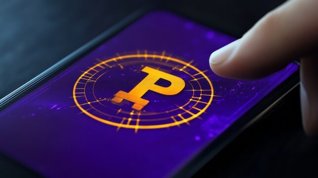 Pi Network on phone screen 