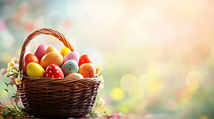 Easter season holidays eggs bunnies wallpaper pastel colors