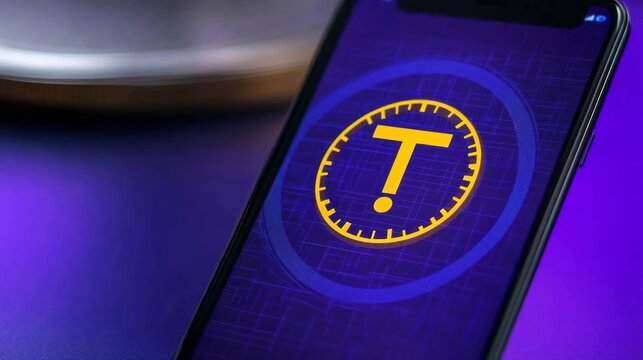 Pi Network on phone screen 