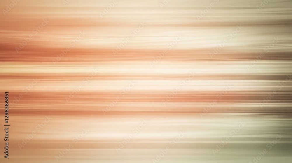 Poster abstract horizontal lines, soft color gradient