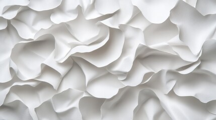 Fototapeta premium Abstract White Fabric Background Texture