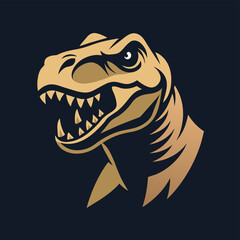   trex portrait logo 