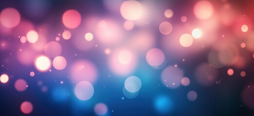 Obraz premium Abstract Bokeh Backdrop: A vibrant and dynamic backdrop, where an explosion of colorful bokeh lights dance and blend to create a mesmerizing visual effect.