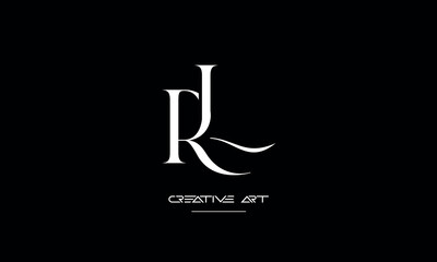 LR, RL, L, R abstract letters logo monogram