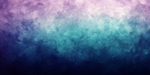 Abstract painting with a gradient of colors and textures