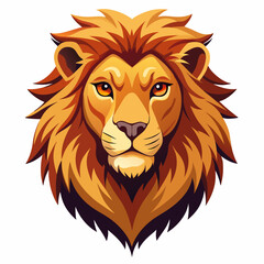 Lion head vector illustration 