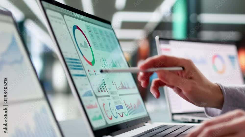 Poster Data Analyst Using Data Analytics KPI