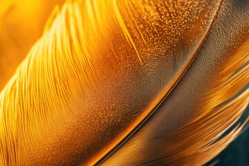 Detailed image of feather plumage, ideal for close-ups or macro photography