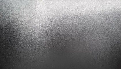 shiny grainy silver foil textured aluminum metallic abstract blurred gradient monochrome plain background