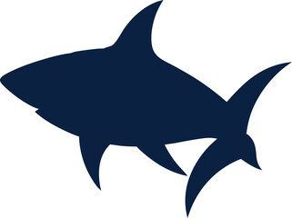 fish silhouette vector illustration