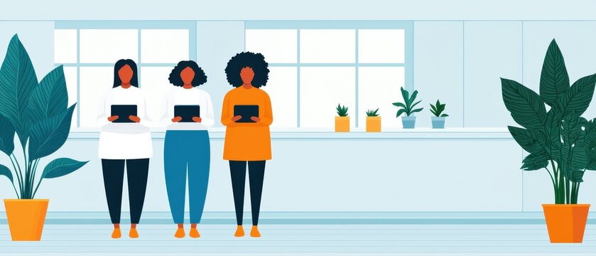 Digital Technological Proficiency Infographics concept. Cutting Edge Smart Workplace Technology Infographic Showcasing Innovations